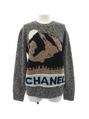 Chanel Knit Top Cashmere Black